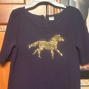 EUC Gymboree Horse Dress - Girls size 10
